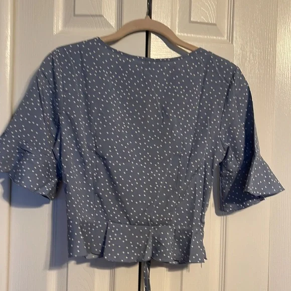 NWT Zaful shirt with adjustable tie in front size Small - Picture 8 of 8